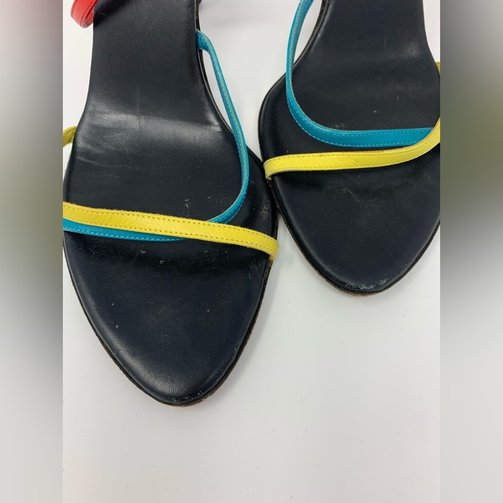 Furla Multi Color Strappy Sandals - Picture 6 of 9